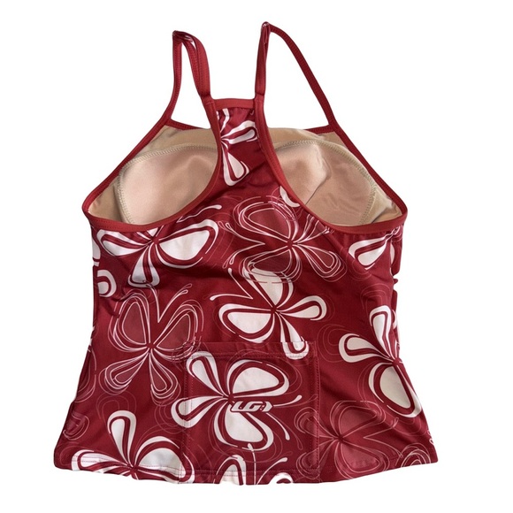 Louis Garneau Women’s Cycling Adjustable Strap Tank with Back Pocket Size Med - Picture 2 of 9